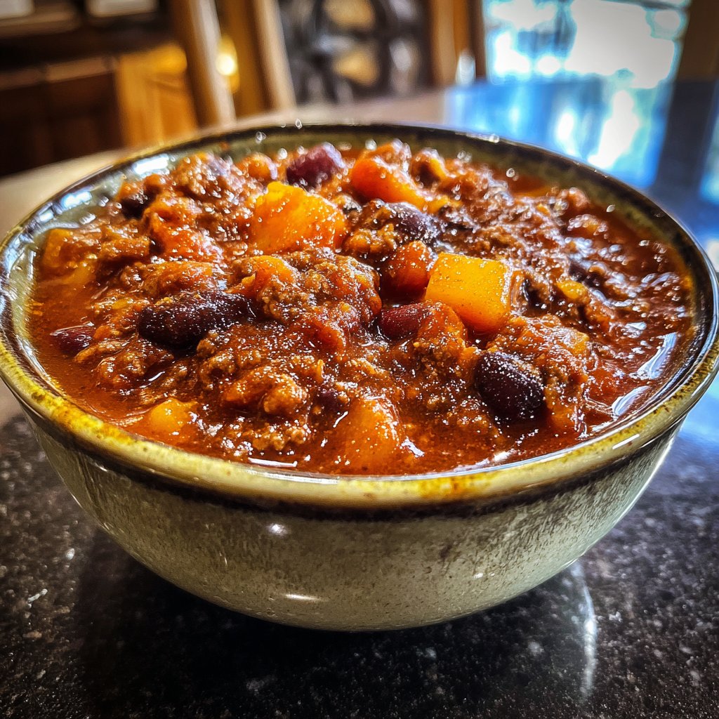 Ground Beef and Bean Chili