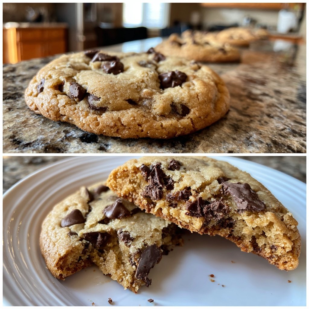 Cottage Cheese Chocolate Chip Cookies