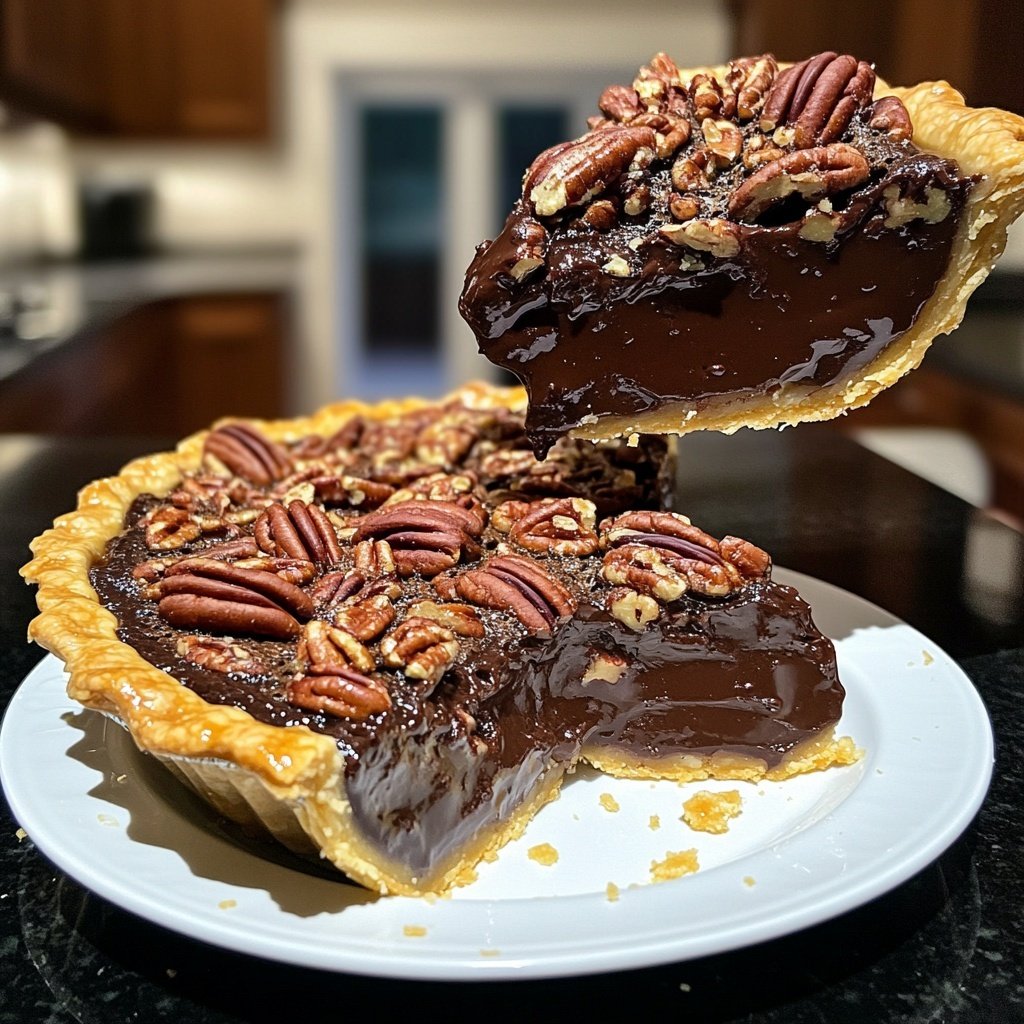 Rich & Decadent Texas Chocolate Pecan Pie (Homemade!)