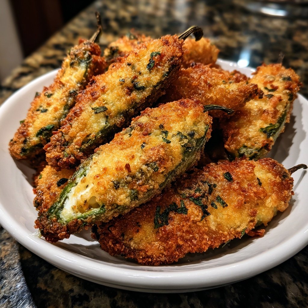 Jalapeno Poppers with Herb Cream Cheese