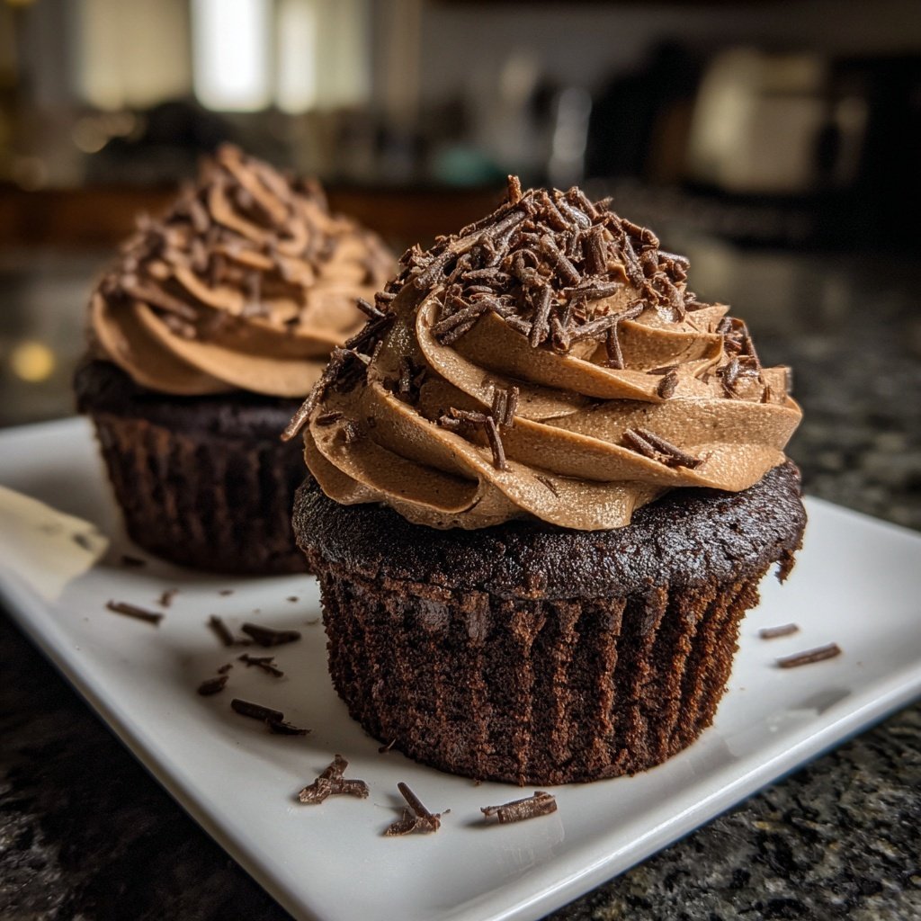 Chocolate Mocha Cupcakes