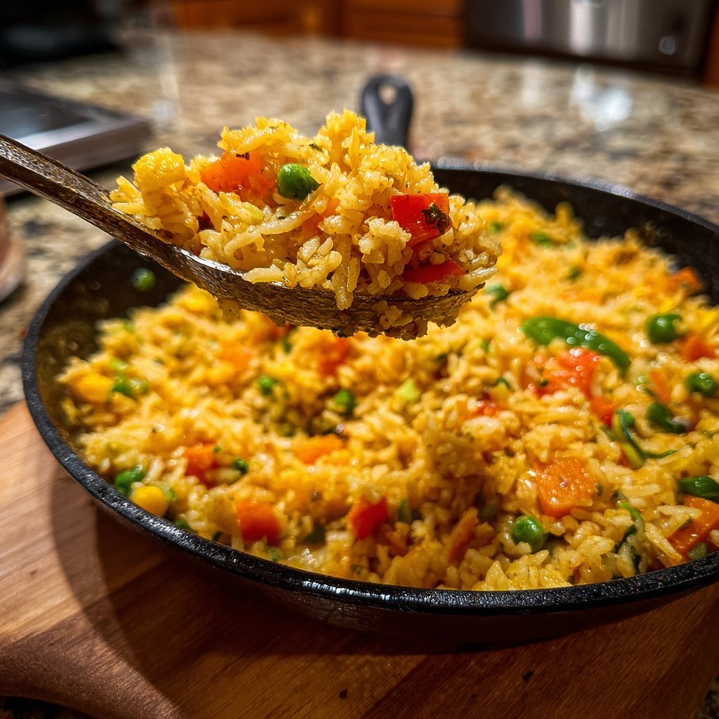 Jamaican Spiced Vegetable Rice