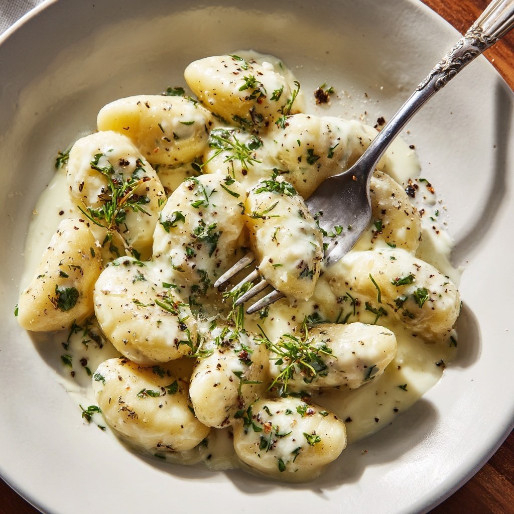 Valentine Dinner Truffle Gnocchi