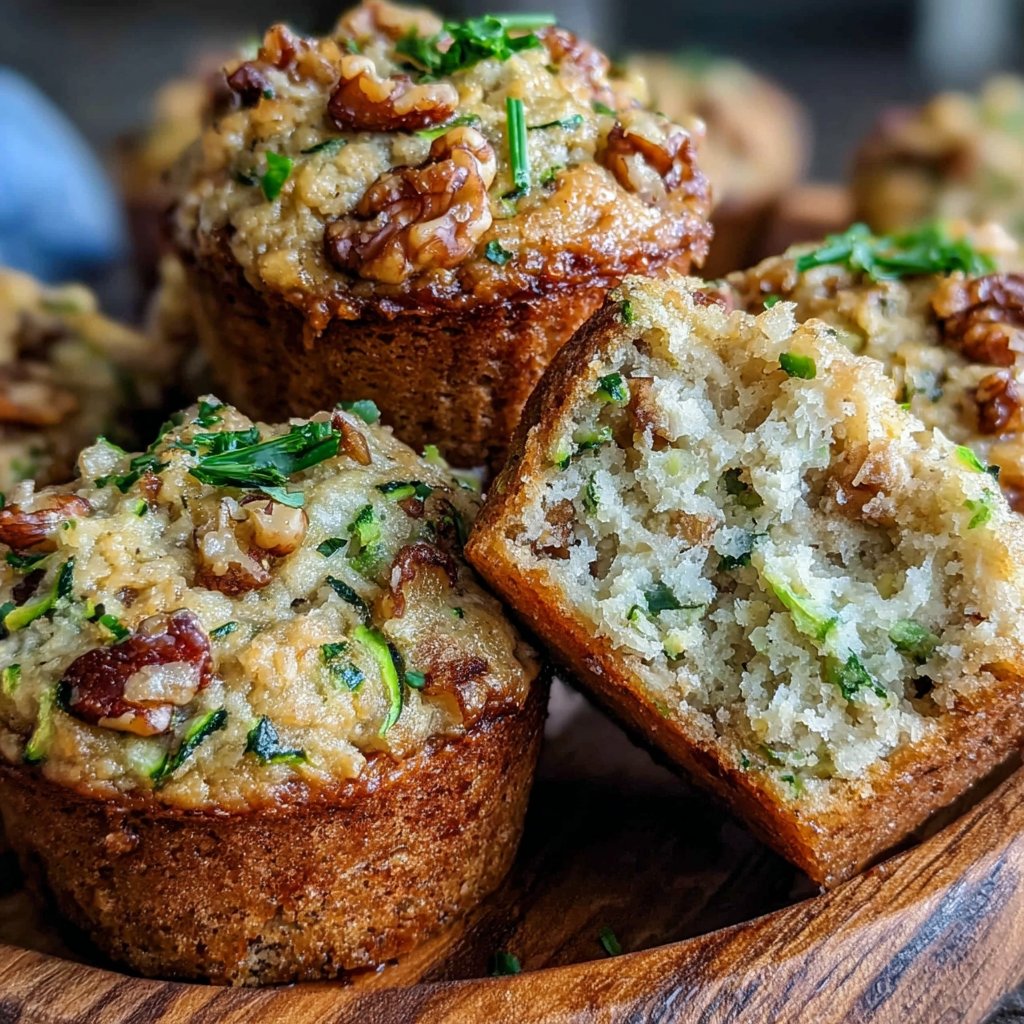 Zucchini Breakfast Muffins