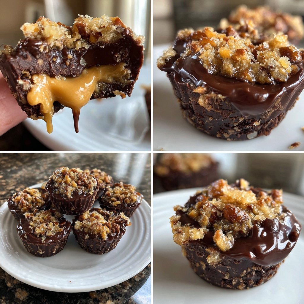 Homemade Reese’s Cups with Pretzel Crunch